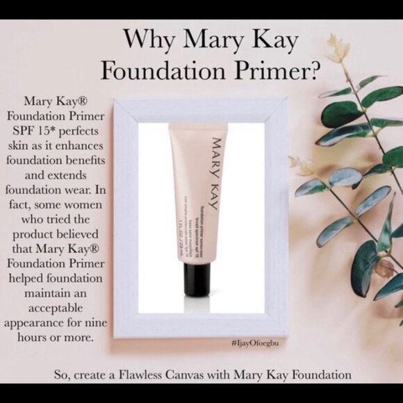 Foundation Primer Sunscreen SPF 15 - Mary Kay Exclusive - Picture 6 of 7
